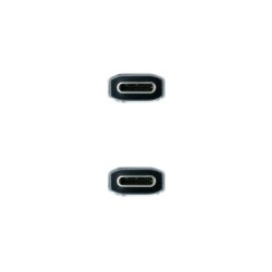 USB-C-Kabel NANOCABLE 10.01.4103-COMB 3 m Schwarz/Grau