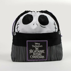 Reise-Toilettentasche The Nightmare Before Christmas Schwarz 100 % Nylon 16,5 x 25 x 7 cm