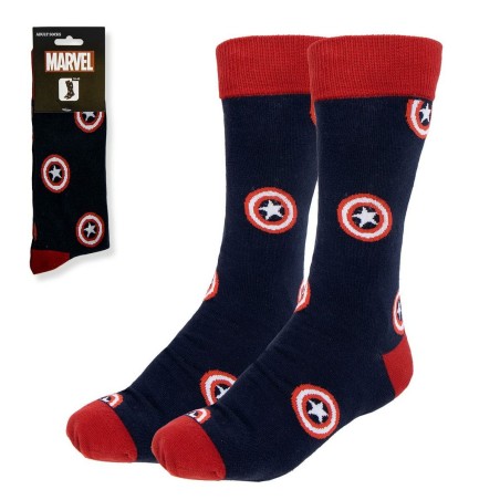 Socken Marvel Schwarz 38-45