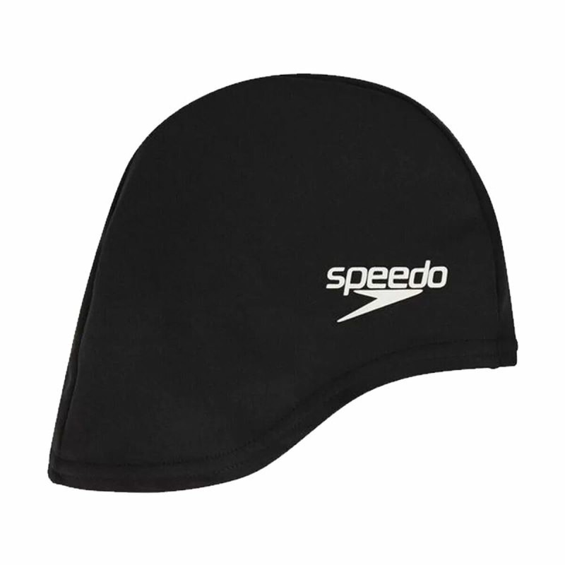 Bademütze Speedo 8-710110001 Schwarz Kinder Polyester Kunststoff