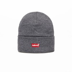 Sportmütze Levi's Batwing Embroidered Beanie Dunkelgrau Einheitsgröße