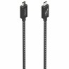 USB-C zu USB-C-Kabel Aisens A156-0868 Schwarz 1,5 m