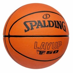 Basketball Spalding Layup TF-50 Dunkelorange (Größe 6)