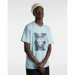 Herren Kurzarm-T-Shirt Vans VN0A5E7YCZI1 Himmelsblau