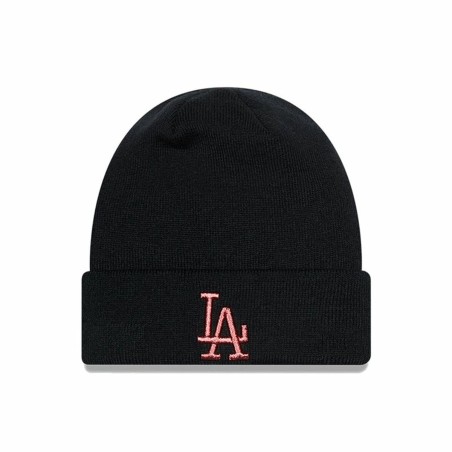 Hut New Era Los Angeles Dodgers Metallic Einheitsgröße Schwarz Rosa