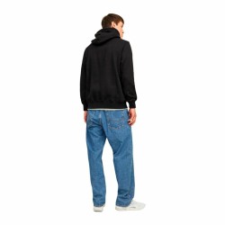 Herren Sweater mit Kapuze Jack & Jones 12262513 Negro Schwarz