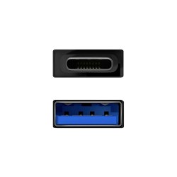 USB-C-zu- USB-Adapter Aisens A108-0717 Schwarz