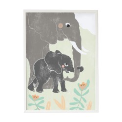 Bild Crochetts 33 x 43 x 2 cm Elefant