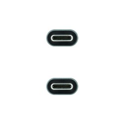 Kabel USB C NANOCABLE 10.01.4301-L150 1,5 m Schwarz 4K Ultra HD