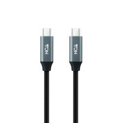 Kabel USB C NANOCABLE 10.01.4301-L150 1,5 m Schwarz 4K Ultra HD