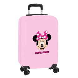 Koffer für die Kabine Minnie Mouse My Time Rosa 20'' 34,5 x 55 x 20 cm