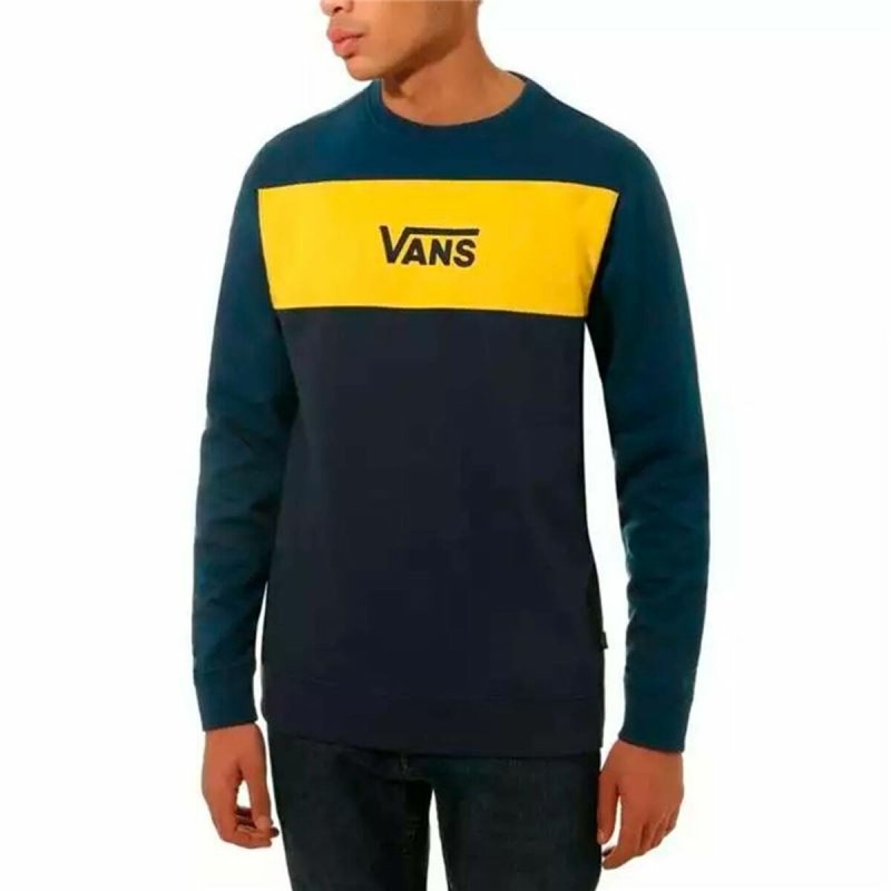 Herren Sweater ohne Kapuze Vans Retro Active Gibraltar Marineblau