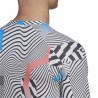 Herren Langarm-T-Shirt Adidas Terrex Primeblue Trail Weiß