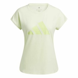 Damen Kurzarm-T-Shirt Adidas grün