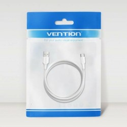 USB-Kabel Vention 1 m Weiß (1 Stück)