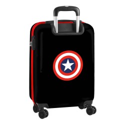 Koffer für die Kabine Capitán América Schwarz 20'' 34,5 x 55 x 20 cm