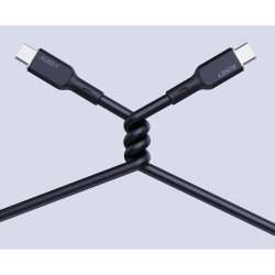 USB-C zu USB-C-Kabel Aukey CB-SCC101 Schwarz 1 m