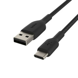 USB-C-Kabel auf USB Belkin CAB002BT3MBK Schwarz 3 m