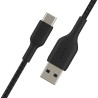 USB-C-Kabel auf USB Belkin CAB002BT3MBK Schwarz 3 m