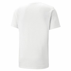 Herren Kurzarm-T-Shirt Puma Graphic Tr Weiß