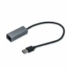 USB-Kabel i-Tec U3METALGLAN Grau