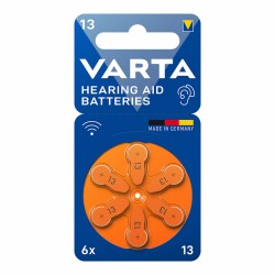 Hörgerätebatterie Varta Hearing Aid 13 6 Stück