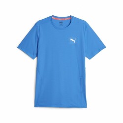 Herren Kurzarm-T-Shirt Puma Run Favorite Ss Himmelsblau
