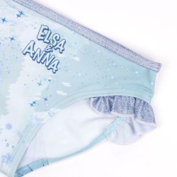 Badeanzug für Mädchen Frozen Blau Hellblau