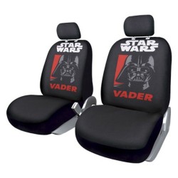 Sitzbezug-Set Star Wars Darth Vader Universal Vorderseite Schwarz 2 Stück