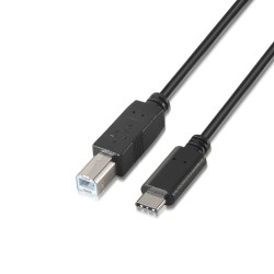 USB-C zu USB-B-Kabel Aisens... (MPN S9900357)