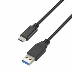 USB-C-Kabel auf USB Aisens A107-0060 Schwarz 1 m