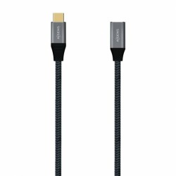 USB-C-Kabel Aisens A107-0635 Grau 1 m (1 Stück)
