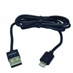 Lichtkabel DURACELL USB5012A Schwarz 1 m (1 Stück)