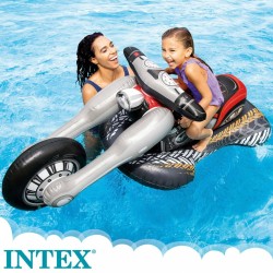 Aufblasbare Figur für Pool Intex Motorrad 94 x 180 x 71 cm (4 Stück)