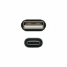 USB A zu USB-C-Kabel NANOCABLE 10.01.2103 Schwarz 3 m