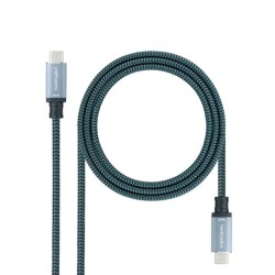 USB-C-Kabel NANOCABLE 10.01.4101-COMB grün 1 m (1 Stück)