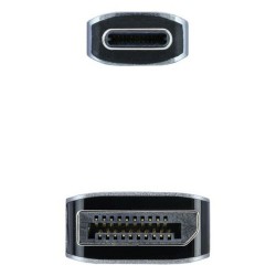 USB-C-zu-DisplayPort-Adapter NANOCABLE 10.15.5002 Schwarz