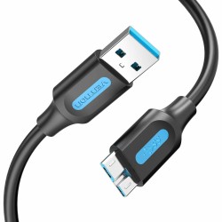 USB-Kabel Vention COPBF 1 m Schwarz (1 Stück)
