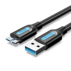 USB-Kabel Vention COPBF 1 m Schwarz (1 Stück)