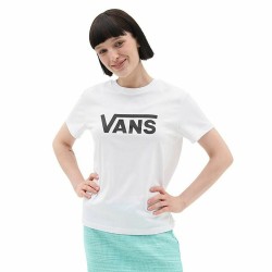 Damen Kurzarm-T-Shirt Vans Drop V Ss Crew-B