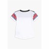 Kurzarm-T-Shirt für Kinder Converse Retro Sport Weiß