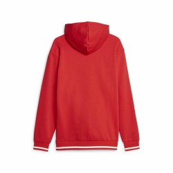 Herren Sweater mit Kapuze Puma Squad Fl Rot