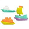 Strandspielzeuge-Set Colorbaby 3 Stücke Schiff Polypropylen (12 Stück)