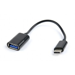 USB-C-zu- USB-Adapter GEMBIRD A-OTG-CMAF2-01 Schwarz 20 cm 200 cm