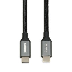 Kabel USB C Ibox IKUMTC31G2 Schwarz 0,5 m