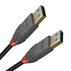 USB-Kabel LINDY 36752 2 m Schwarz