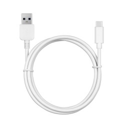 USB A zu USB-C-Kabel CoolBox COO-CAB-U3UC Weiß 1 m