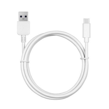 USB A zu USB-C-Kabel CoolBox COO-CAB-U3UC Weiß 1 m
