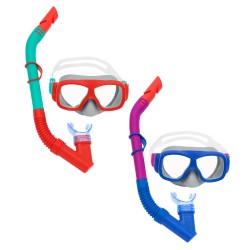 Kinder-Tauchbrille mit Schnorchel Bestway Blau Orange