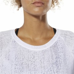 Ärmelloses Damen-T-Shirt Reebok Burnout Weiß